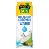 Tropical Sun Natural Coconut Water 520ml African & Caribbean Sainsburys   