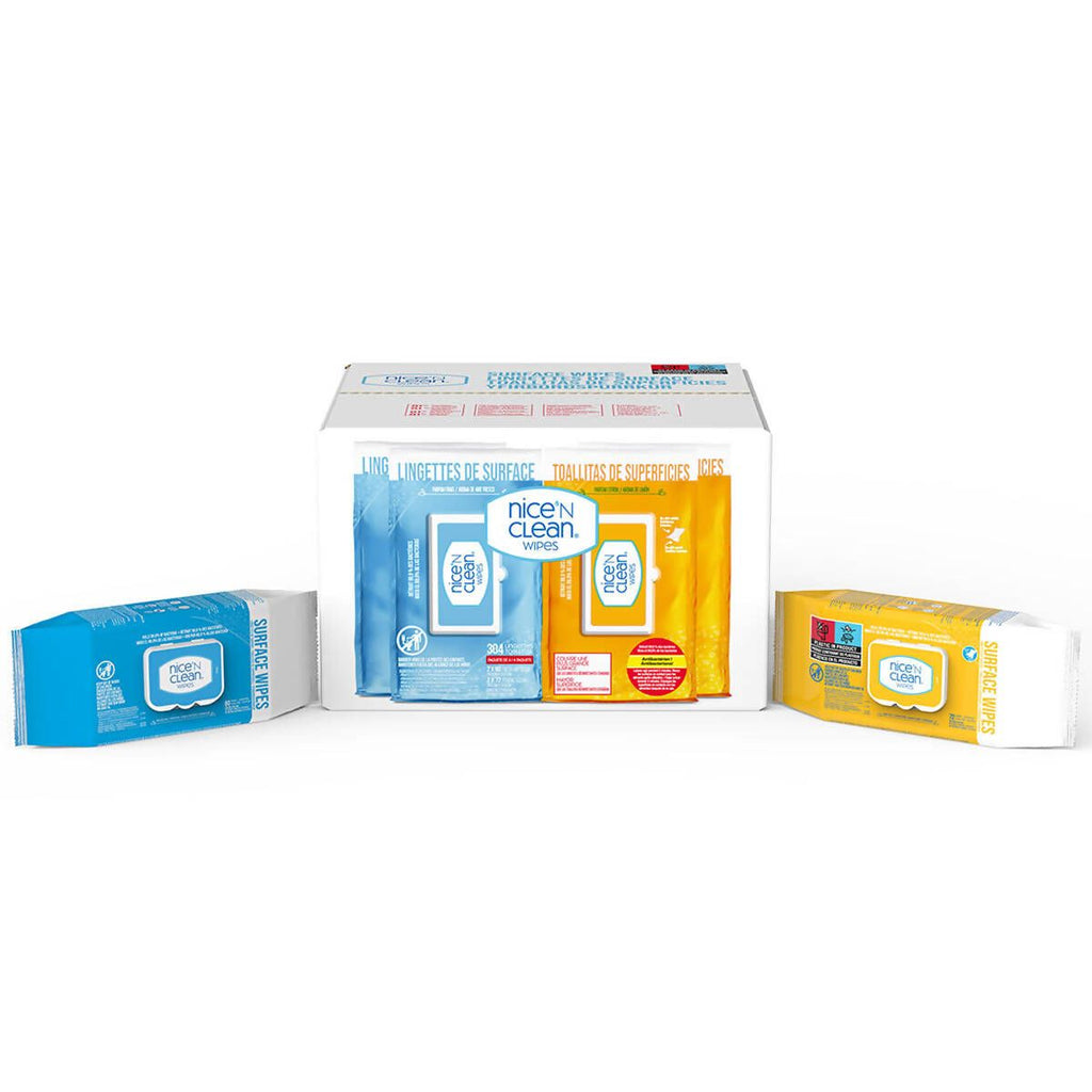 Nice 'N' Clean Antibacterial Surface Wipes, 304 Wipes