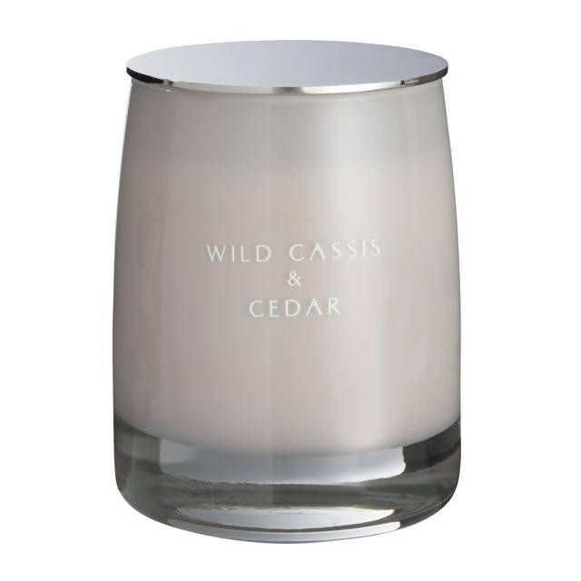 Sainsbury's Home Luxury Wild Cassis & Cedar Scented Candle with Lid