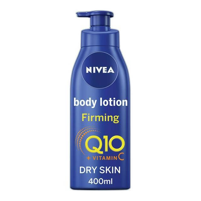 NIVEA Q10 + Vitamin C Firming Body Lotion for Dry Skin, 400ml