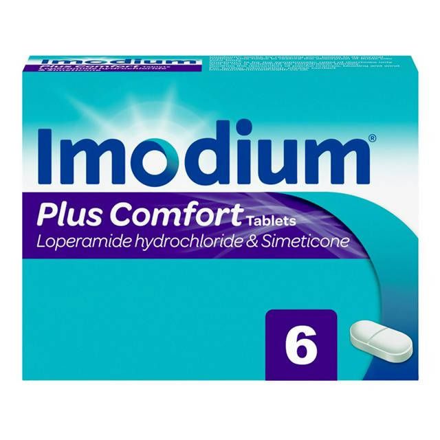 Imodium Plus Comfort Tablets x6