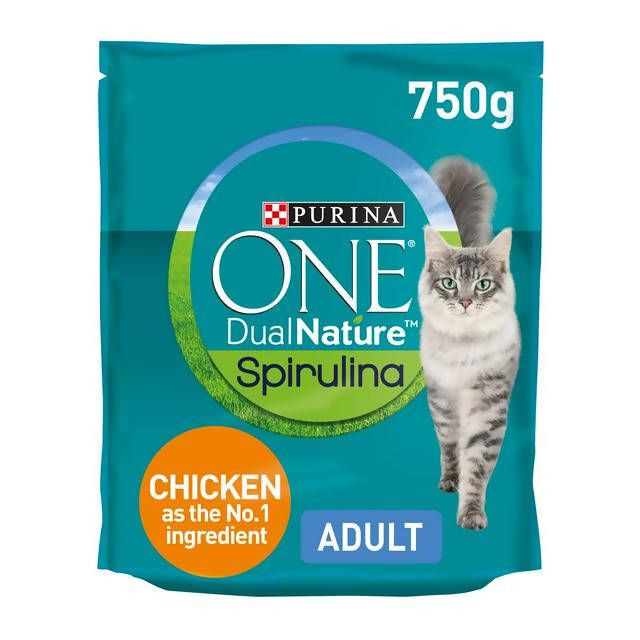 Purina One Dualnature Dry Cat Food Chicken 750g