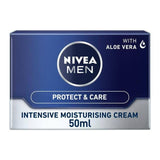 Nivea Men Protect & Care Intensive Face Moisturiser 50ml skincare Sainsburys   