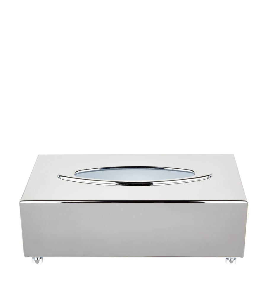 Rectangular Chrome Tissue Box